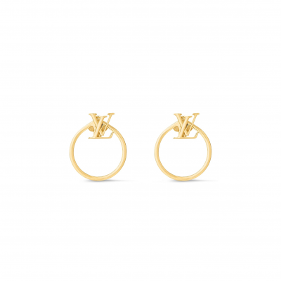 LOUIS VUITTON LV ECLIPSE EARRINGS M00763